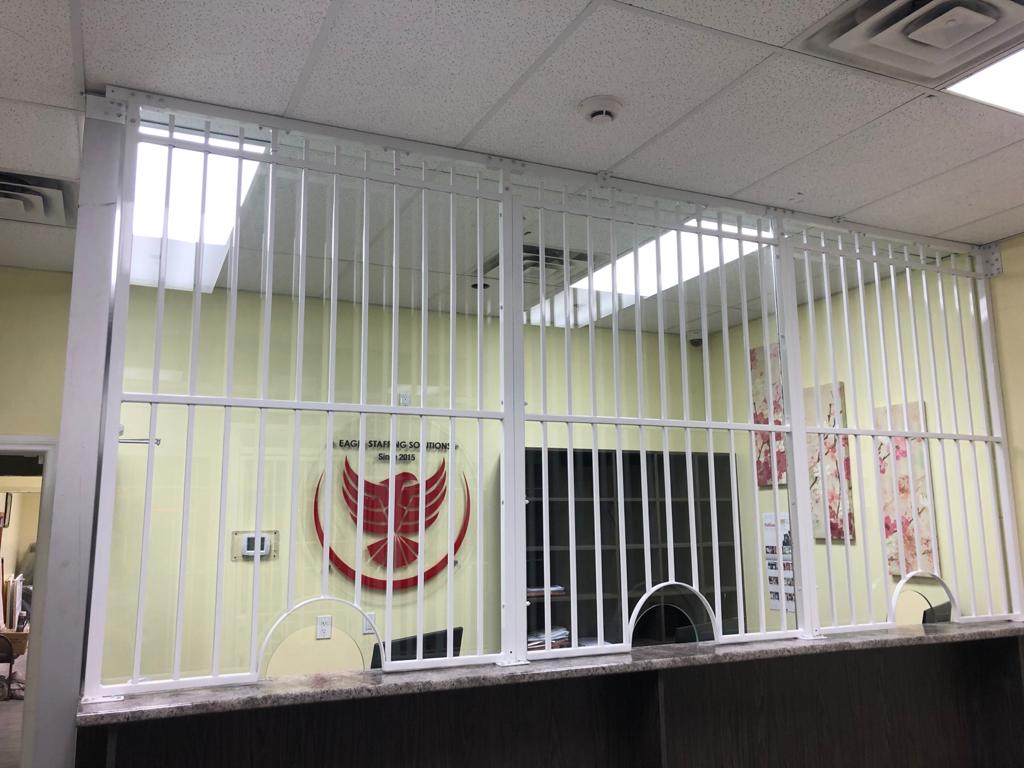 Industrial window bars